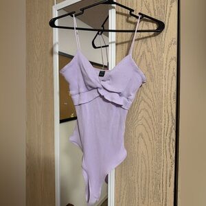 SHEIN Lavender Bodysuit